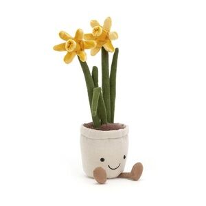 Retired Jellycat Amuseables Daffodil Flower Plant Plush